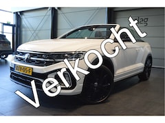 Volkswagen T-Roc Cabrio - 1.5 TSI 3X R-LINE Black Style leer camera trekhaak 19 inch