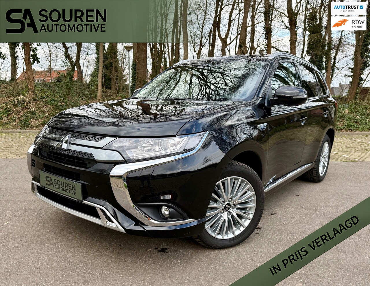 Mitsubishi Outlander - S-Edition2.4 PHEV/224PK/ 18"/Adaptieve cruise/Dodehoek/LED/Stoelverwarming/PDC/Camera/Appl - AutoWereld.nl