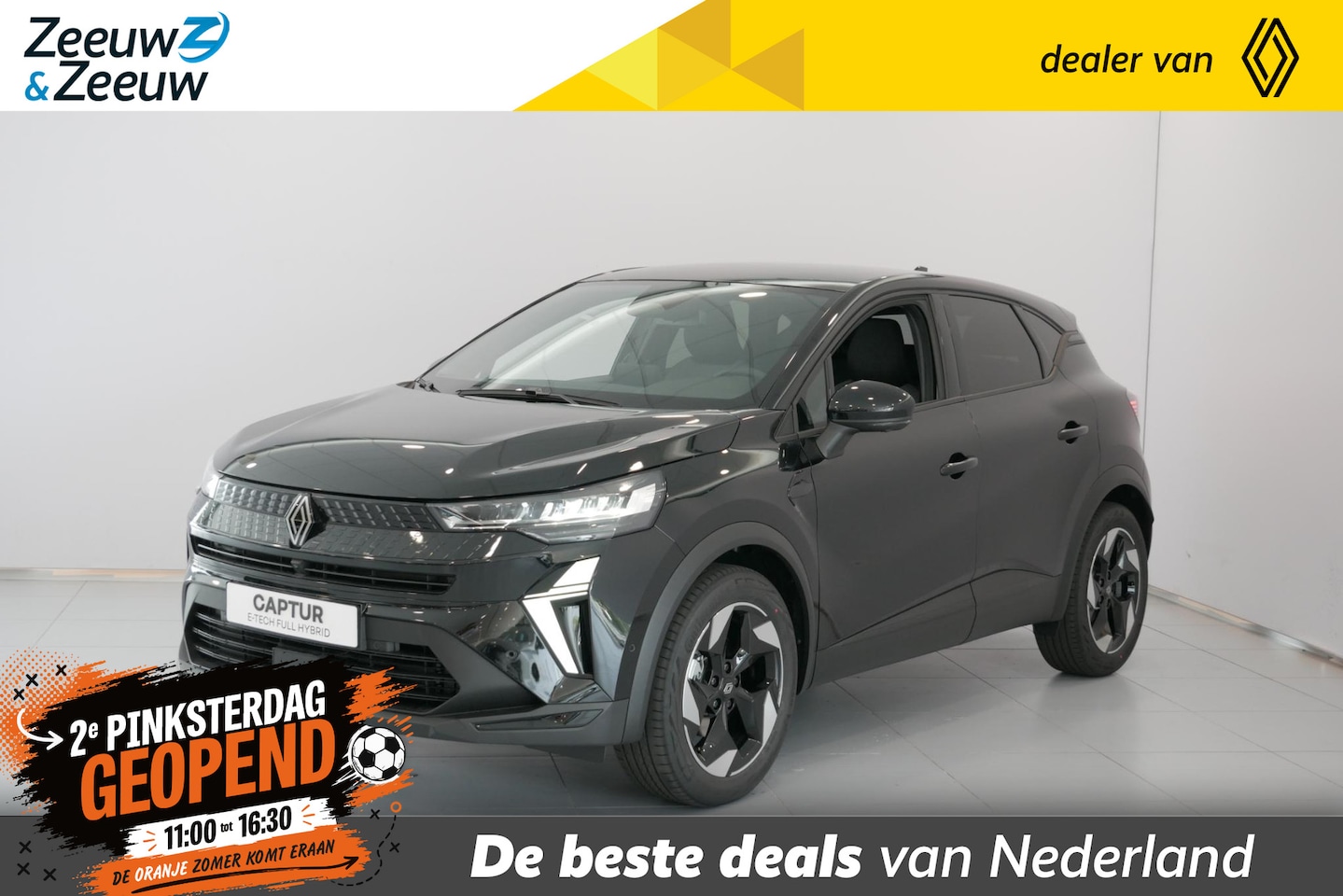 Renault Captur - 1.8 E-Tech full hybrid 160 techno Uit voorraad leverbaar op is op - AutoWereld.nl