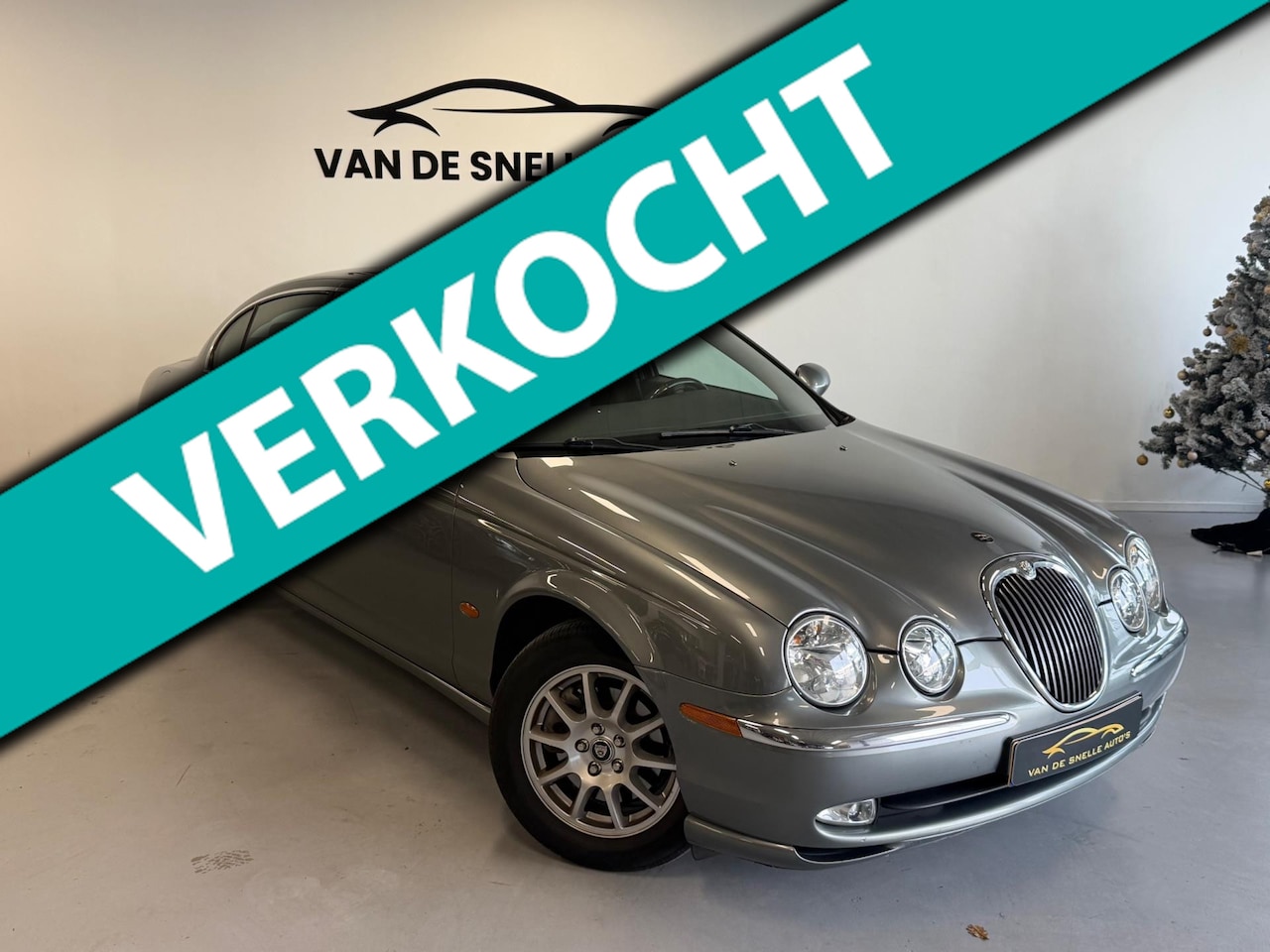 Jaguar S-type - 2.5 V6 NIEUWSTAAT/ONDERHOUDSGESCHIEDENIS/PDC - AutoWereld.nl