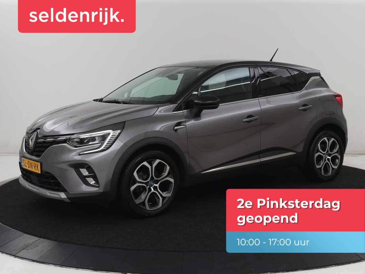 Renault Captur - 1.6 E-Tech Plug-in Hybrid 160 Intens | Carplay | Half leder | Navigatie | Full LED | Parke - AutoWereld.nl