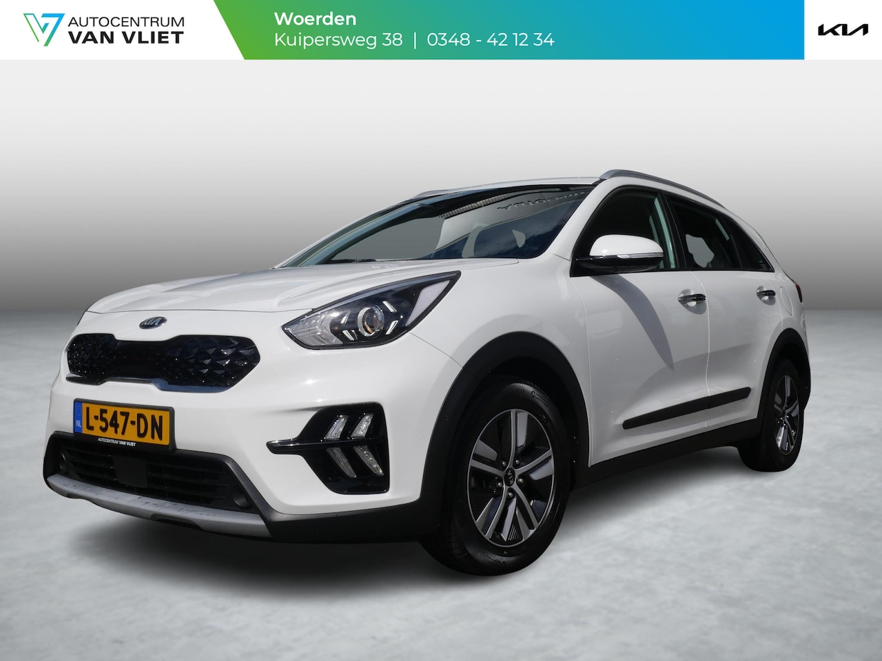 Kia Niro - 1.6 GDi Hybrid DynamicLine | Navi | Carplay | Cruise Adaptief | Clima | 1300 Kg Trekgewich - AutoWereld.nl