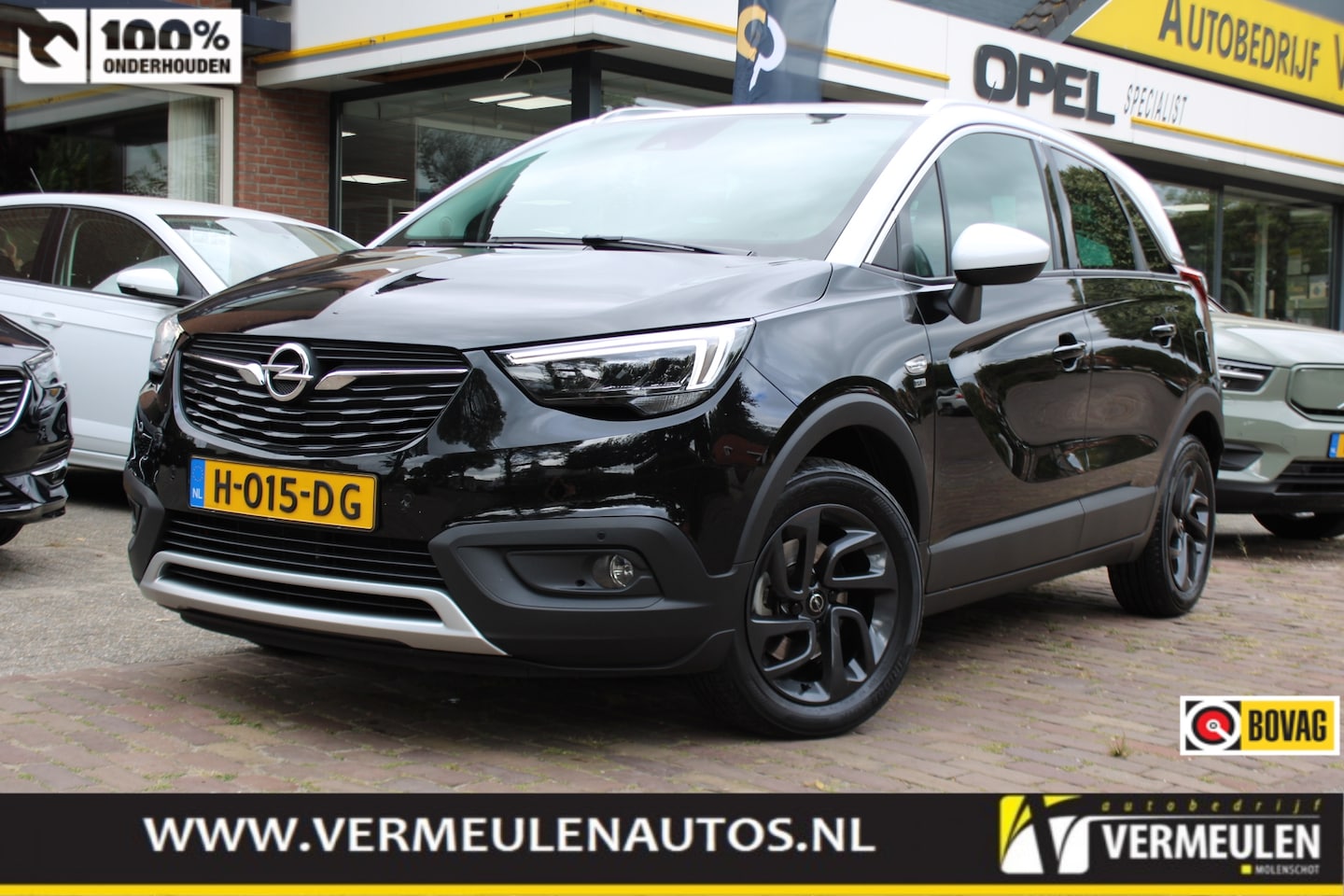Opel Crossland X - 1.2 Turbo 110PK 120 Jaar Edition + 16"/ Navi/ Clima/ Cruise/ Camera/ Full-LED/ Trekhaak/ N - AutoWereld.nl