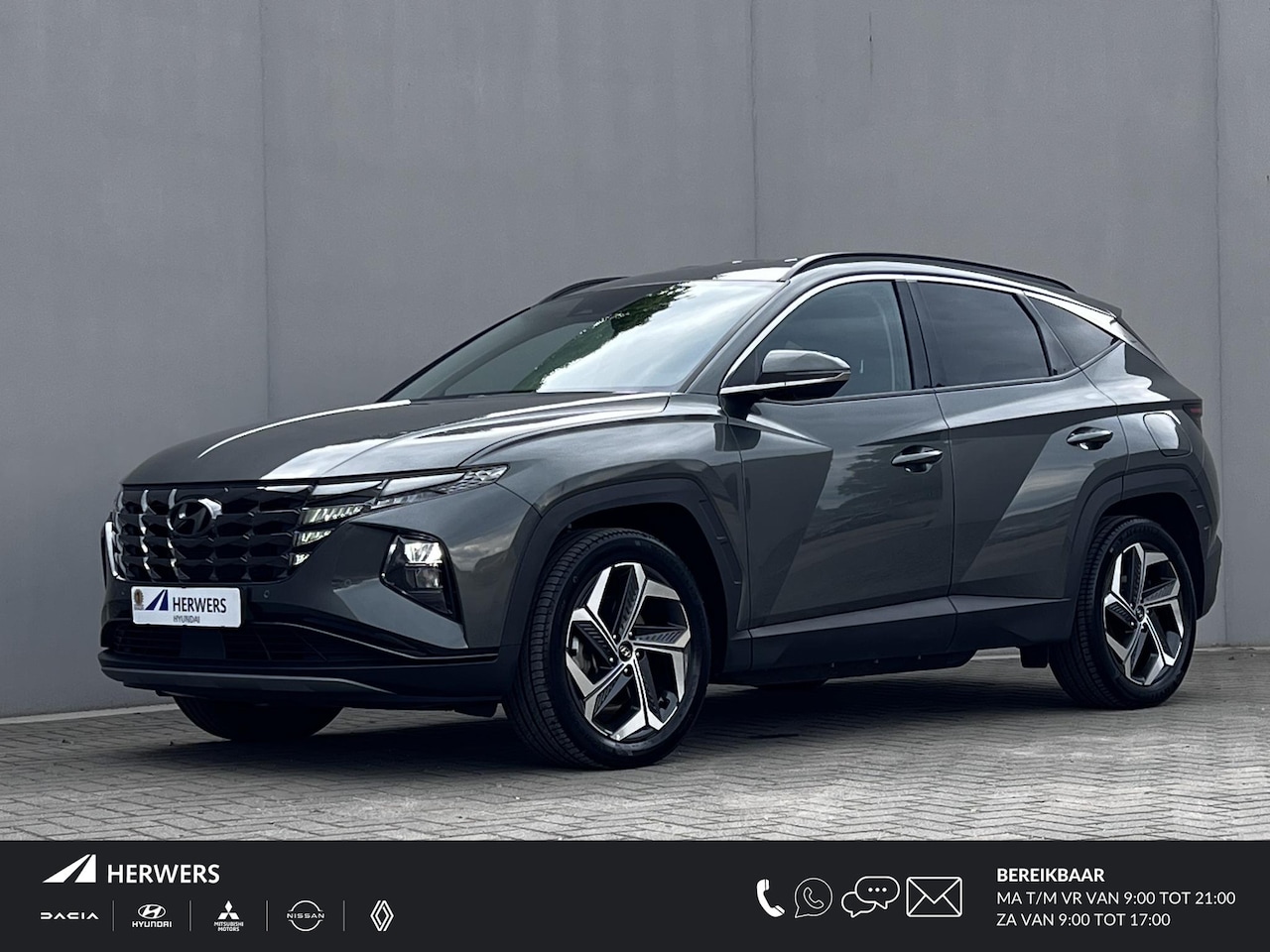 Hyundai Tucson - 1.6 T-GDI PHEV Comfort Smart 4WD / Fabrieksgarantie tot 02-2027 / Afn. trekhaak 1.350 kg / - AutoWereld.nl