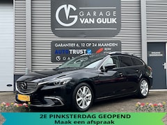 Mazda 6 Sportbreak - 2.5 SkyActiv-G GT-M 192PK Automaat, Trekhaak, Panodak, Navi, Clima, Cruise, Carplay, Elekt