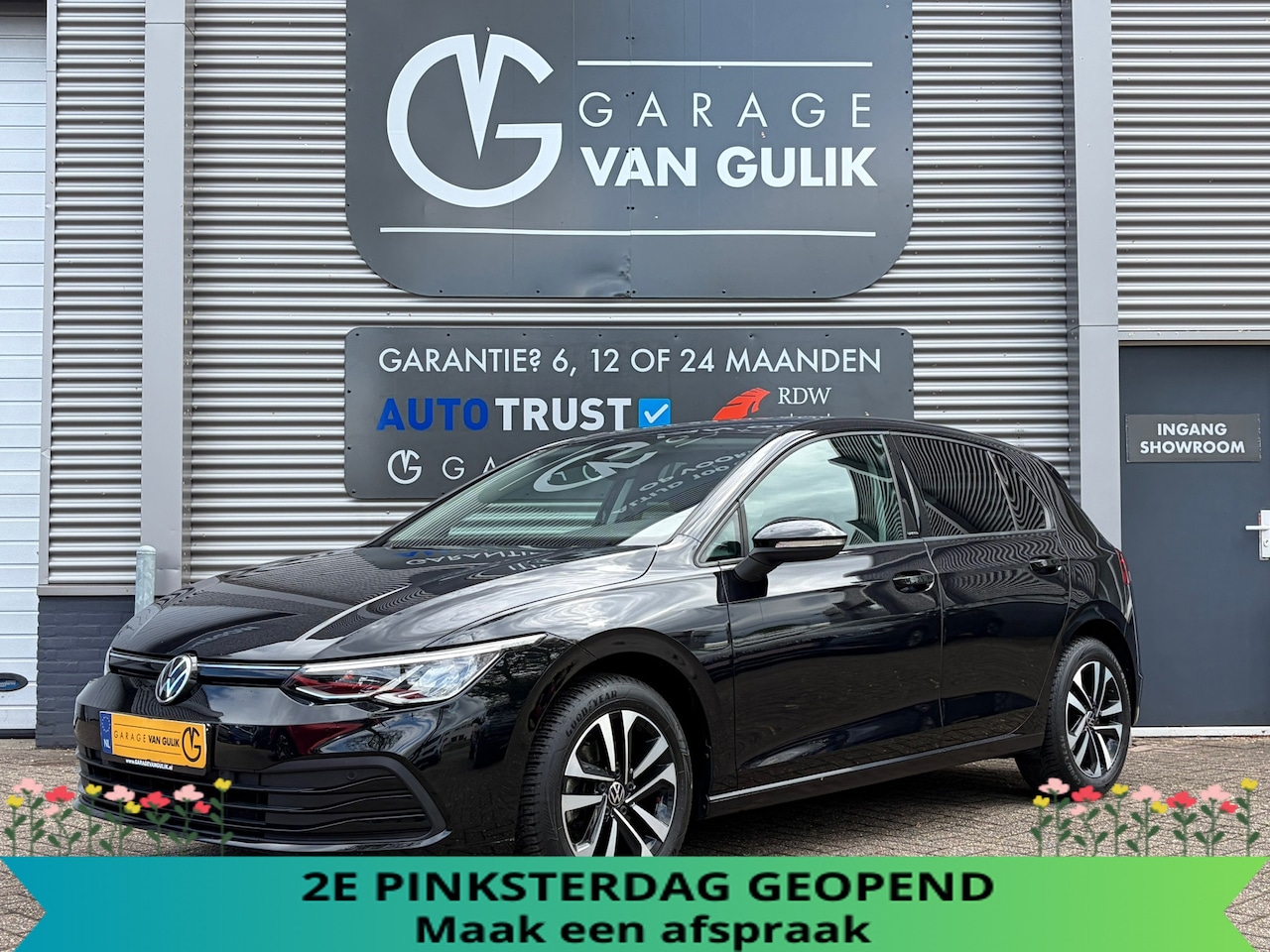 Volkswagen Golf - 1.0 TSI 110PK Navi,Clima,ACC,Carplay,Stoel+Stuurverwarming,ElektrRamen+Spiegels,Virtual-Co - AutoWereld.nl