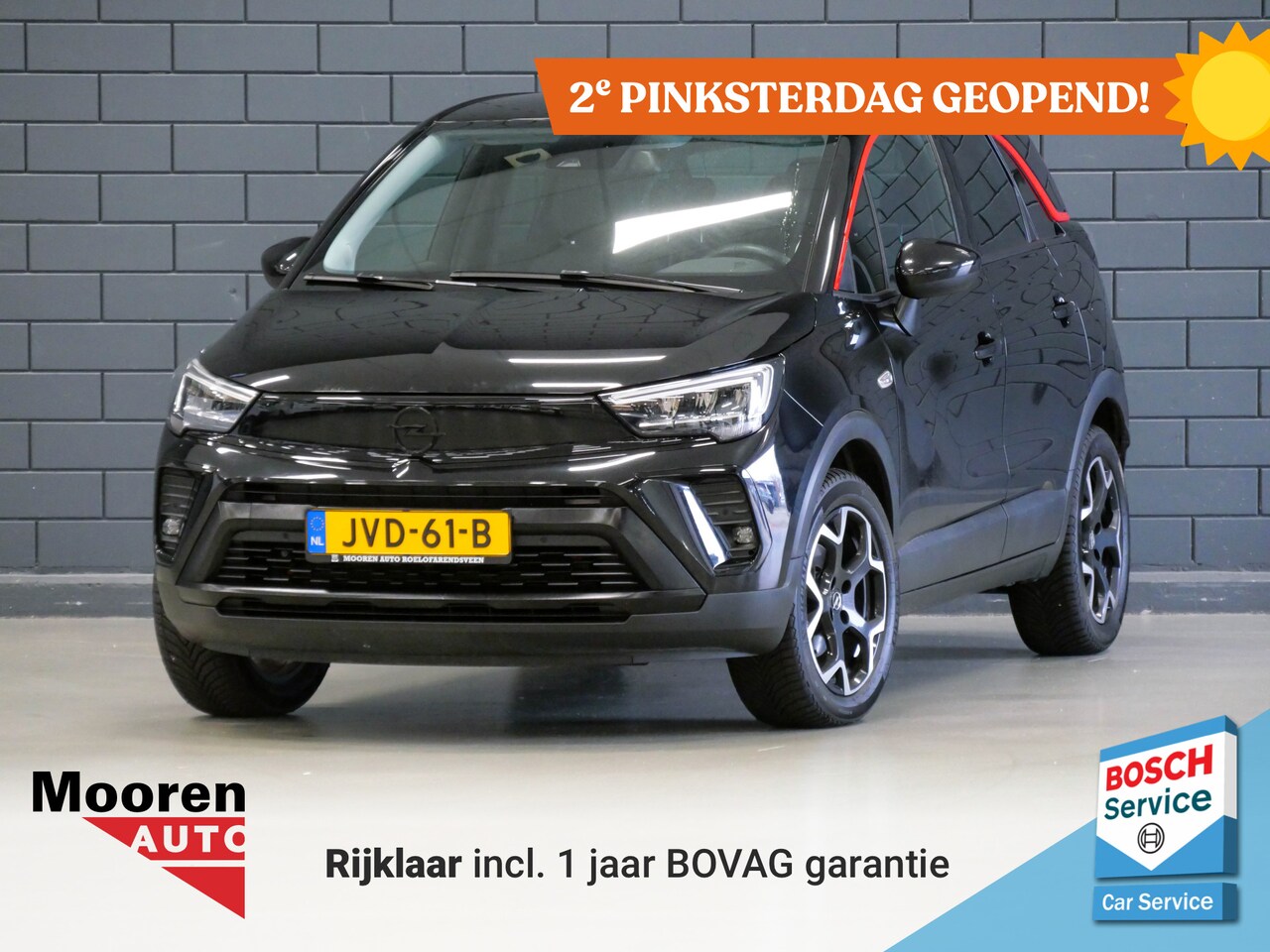 Opel Crossland - 1.2 131PK Automaat Turbo GS | CAMERA | CARPLAY | CRUISE CONTROL | - AutoWereld.nl