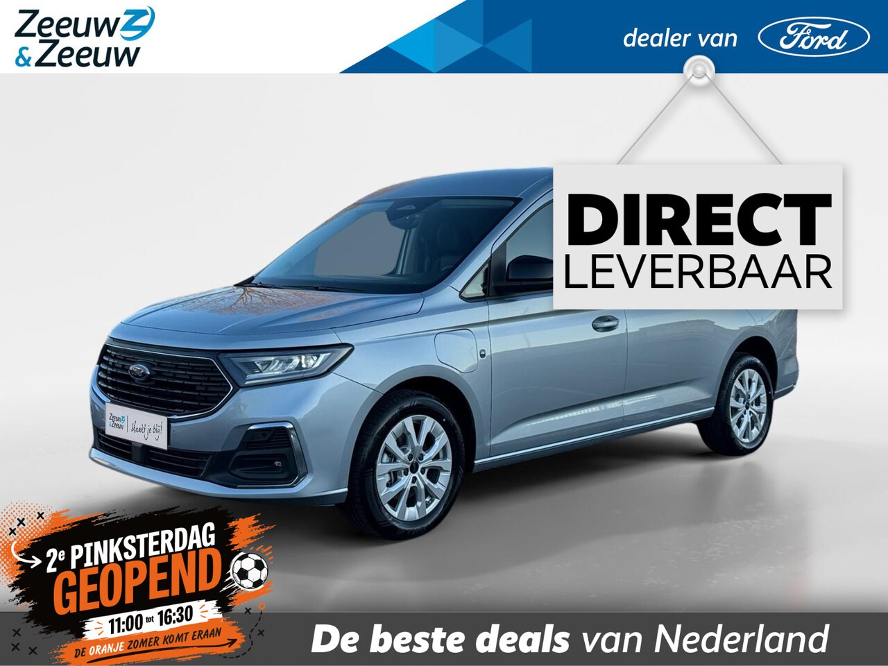 Ford Transit Connect - 1.5 EcoBoost PHEV L2 Limited | Uit Voorraad Leverbaar | Prijs Exclusief BTW/Inclusief Kost - AutoWereld.nl