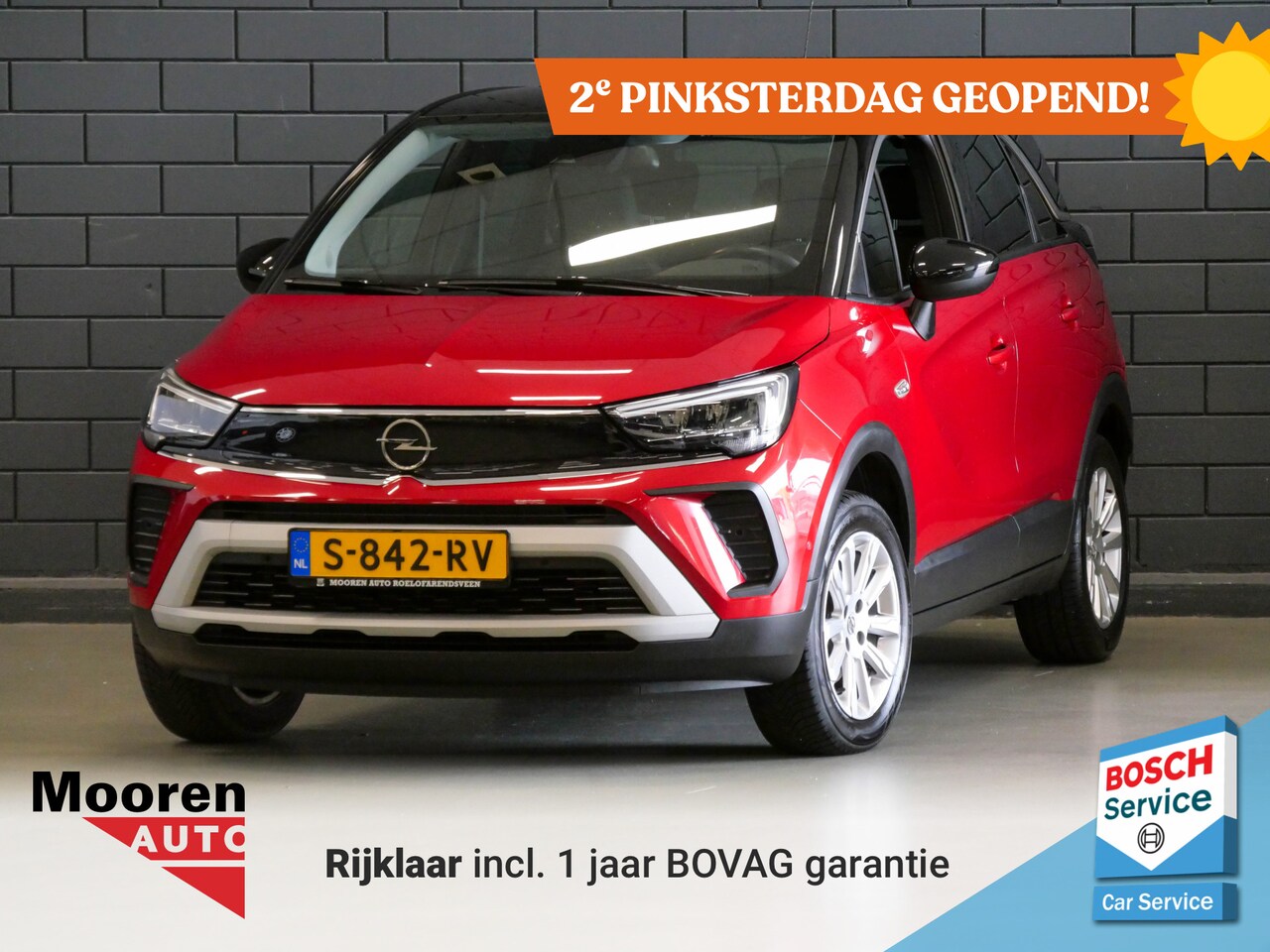 Opel Crossland - 1.2 Turbo 131PK Automaat Elegance | TREKHAAK | CAMERA | NAVIGATIE | - AutoWereld.nl