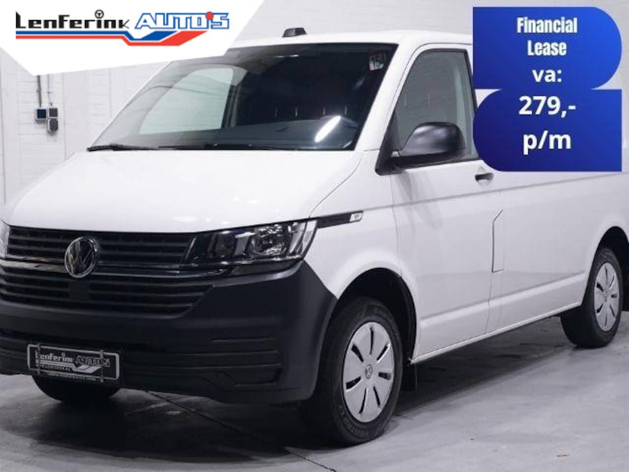 Volkswagen Transporter - 2.0 TDI 110 pk L1H1 Airco, Apple Carplay Laadruimte Pakket, PDC achter, 3-Zits - AutoWereld.nl