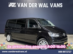 Volkswagen Transporter - 2.0 TDI 150pk Automaat L2H1 Dubbele Cabine Euro6 Airco | 5-Zits | 2x zijdeur | LED | Navig