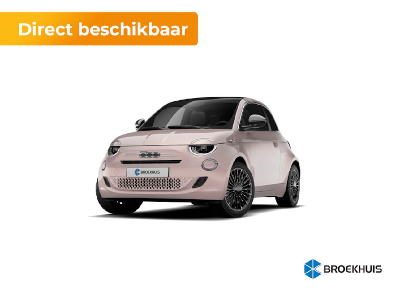 Fiat 500e - La Prima | 10,25" touchscreen radio met Bluetooth, DAB & USB | Automatische airconditionin - AutoWereld.nl