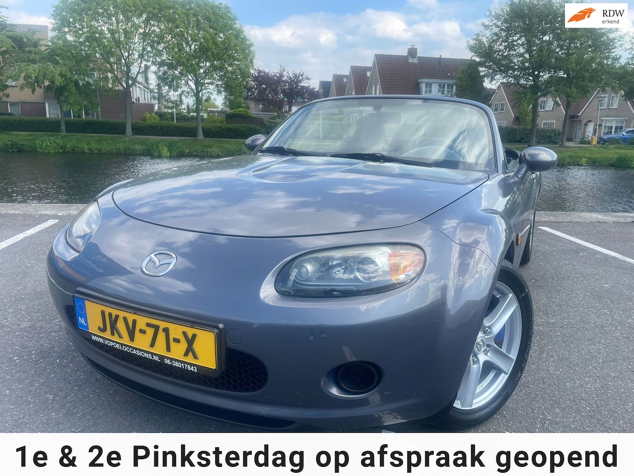 Mazda MX-5 - 1.8 Exclusive SPLINTERNIEUWE CABRIOKAP ! - AutoWereld.nl