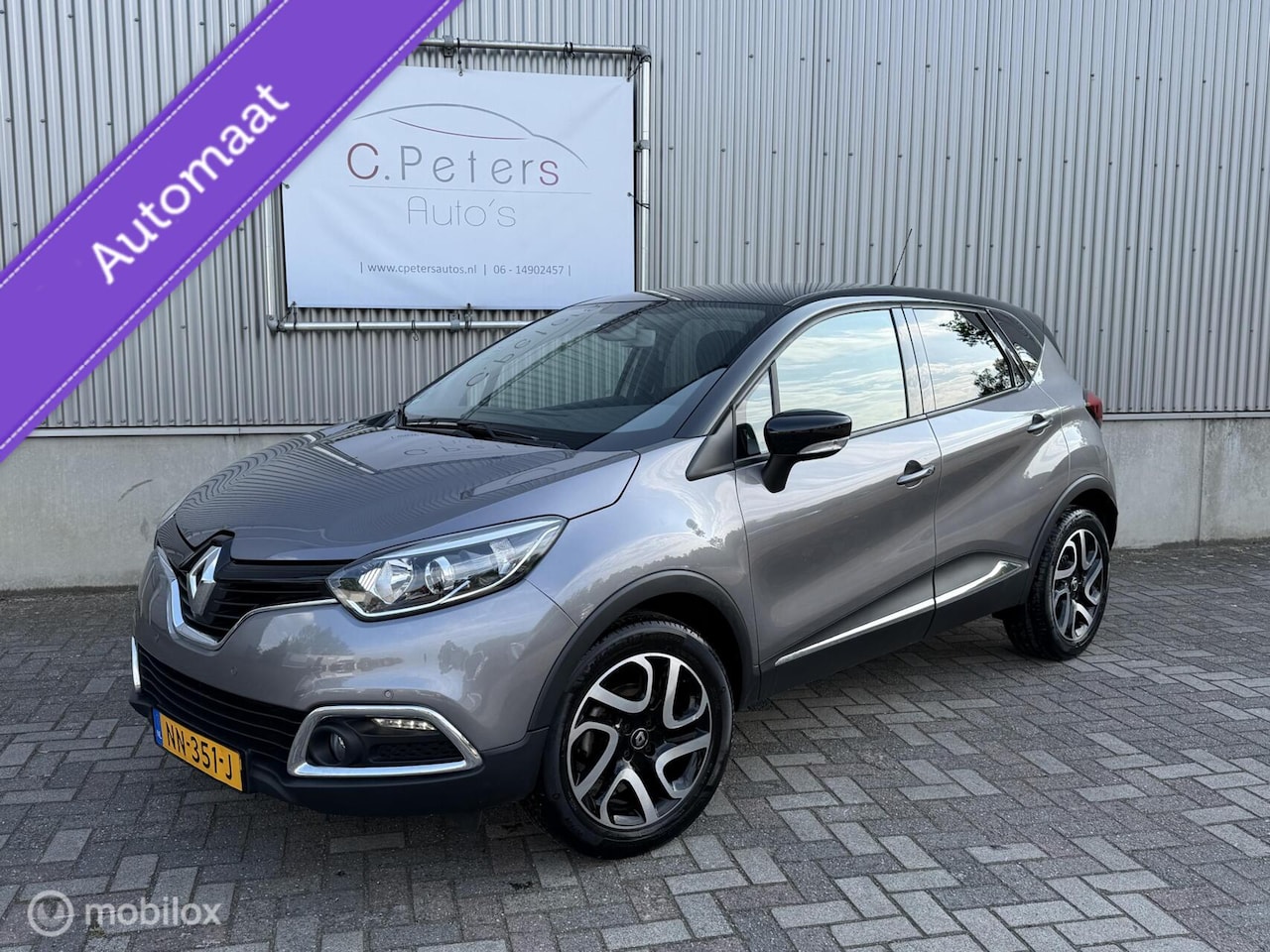 Renault Captur - 1.2 TCe Dynamique 2017 Automaat / Camera / Trekhaak / Navigatie R-link / 1e eigenaar NAP - AutoWereld.nl