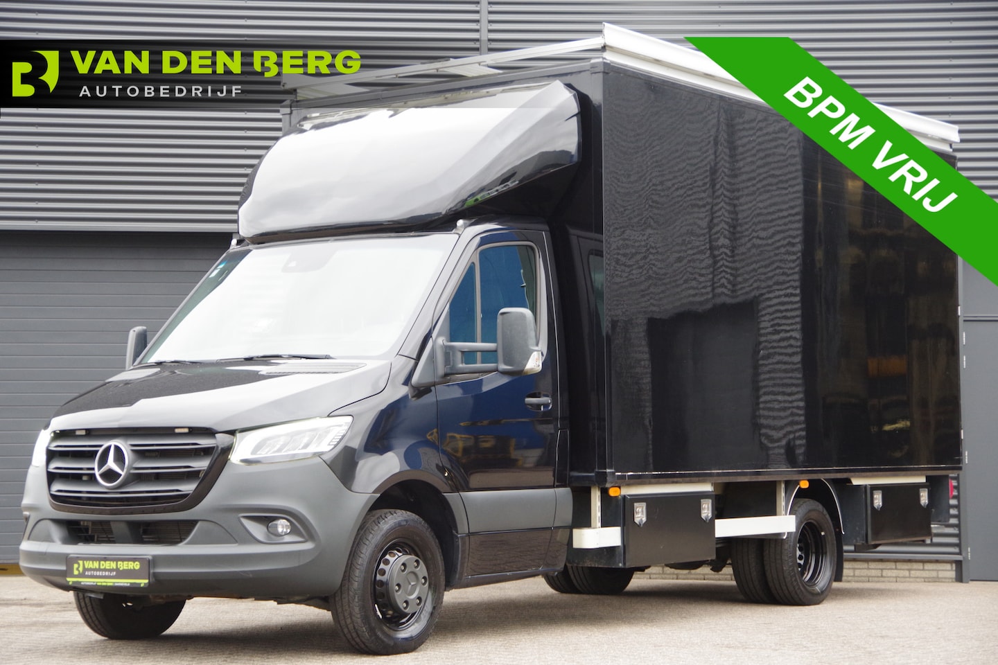 Mercedes-Benz Sprinter - 319 3.0 CDI V6 BAKWAGEN, AUT. LED, CAMERA, MBUX10'', GEVEERDE STOEL, LEDER, NAVI, CLIMA, S - AutoWereld.nl