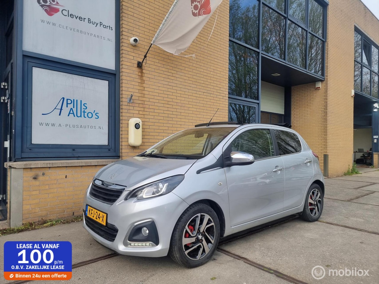 Peugeot 108 - 1.2 Puretech Allure TOP /Pano /new Apk /lage km - AutoWereld.nl
