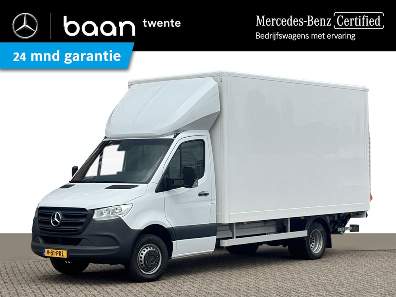 Mercedes-Benz Sprinter - 515 Bakwagen + laadklep | Dhollandia | Certified 24 mnd garantie - AutoWereld.nl