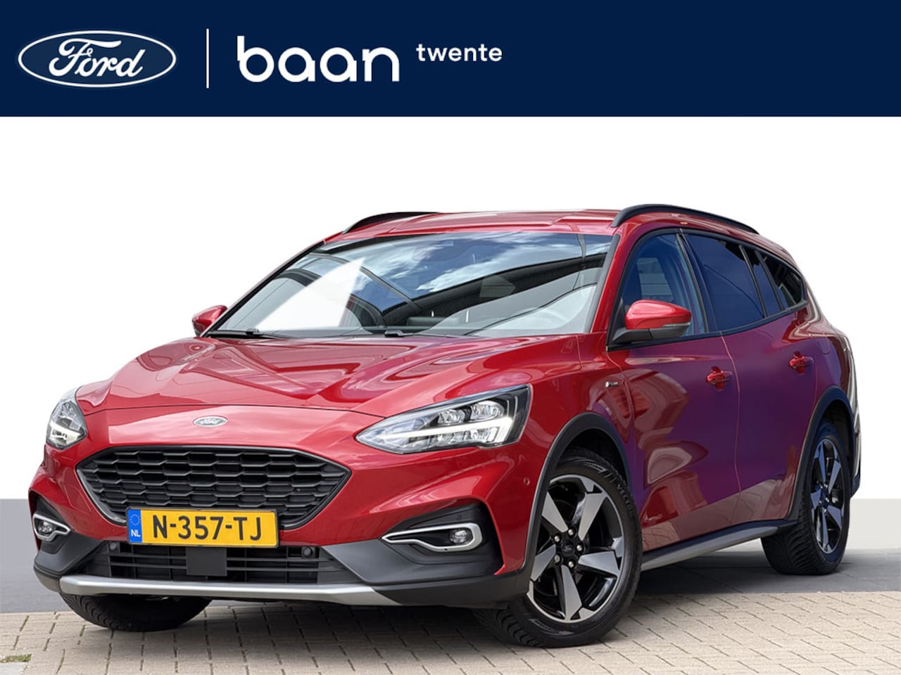 Ford Focus Wagon - 1.0 EcoBoost Hybrid Active | Trekhaak | Reservewiel | Winter Pack | B&O | Camera | Elekt. - AutoWereld.nl