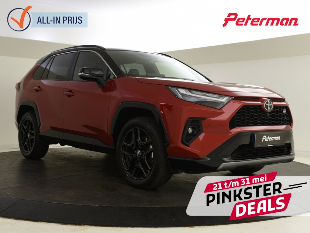 Toyota RAV4 - 2.5 Hybrid AWD GR SPORT | Blind Spot | PDC | Memory Seat | - AutoWereld.nl