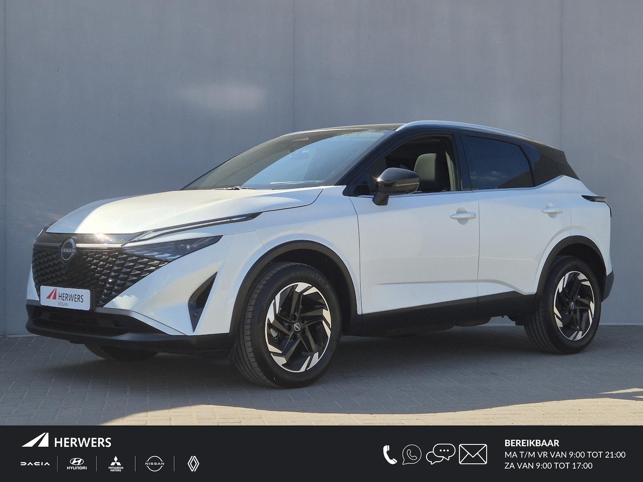 Nissan Qashqai - 1.3 MHEV Xtronic N-Connecta / Facelift Model / Fabrieksgarantie tot 04-2028<100.000 / Trek - AutoWereld.nl
