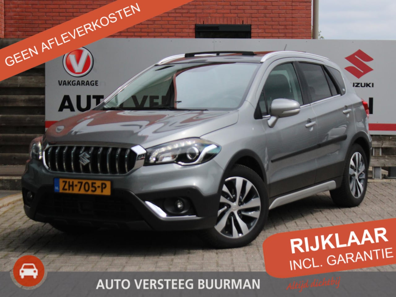 Suzuki S-Cross - 1.4 Boosterjet AllGrip Stijl Lederen Bekleding, Schuif/Kanteldak, Trekhaak, Apple Carplay/ - AutoWereld.nl