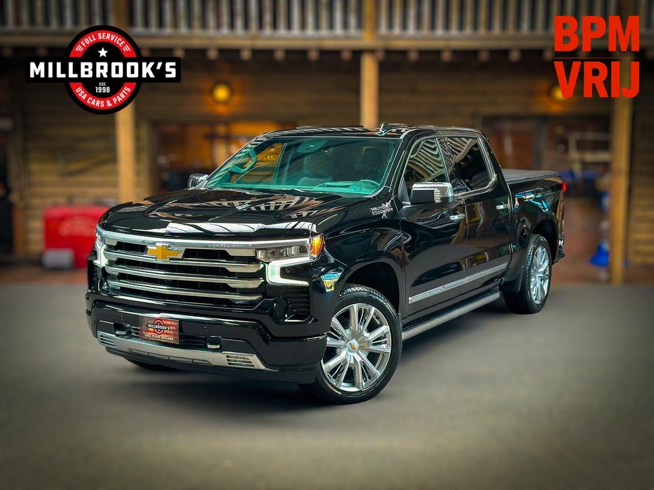 Chevrolet Silverado - USA High Country 6.2 V8 420 PK laadbakcover, bomvol - AutoWereld.nl