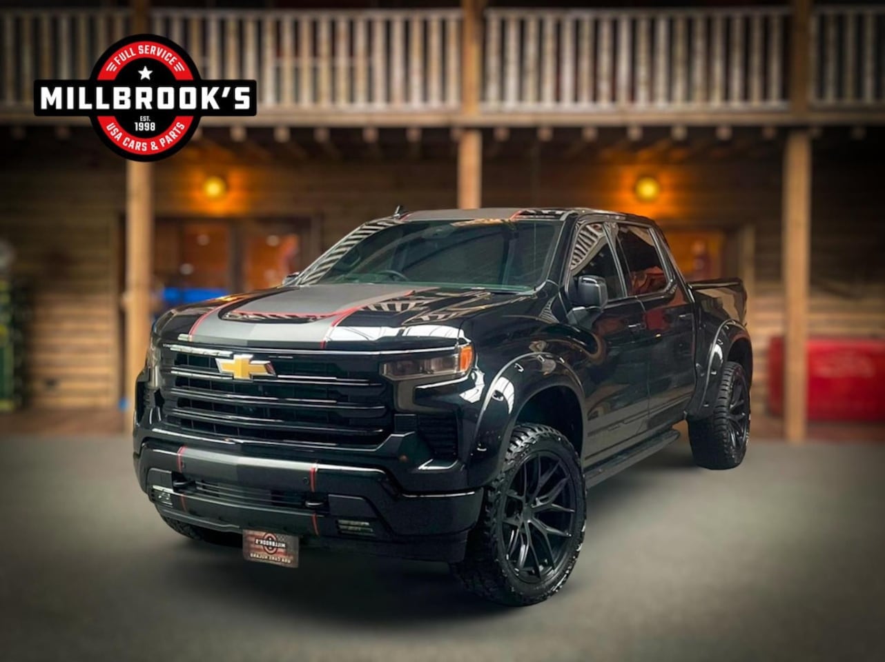 Chevrolet Silverado - USA High-Country Full opties Millbrook's Widebody - AutoWereld.nl