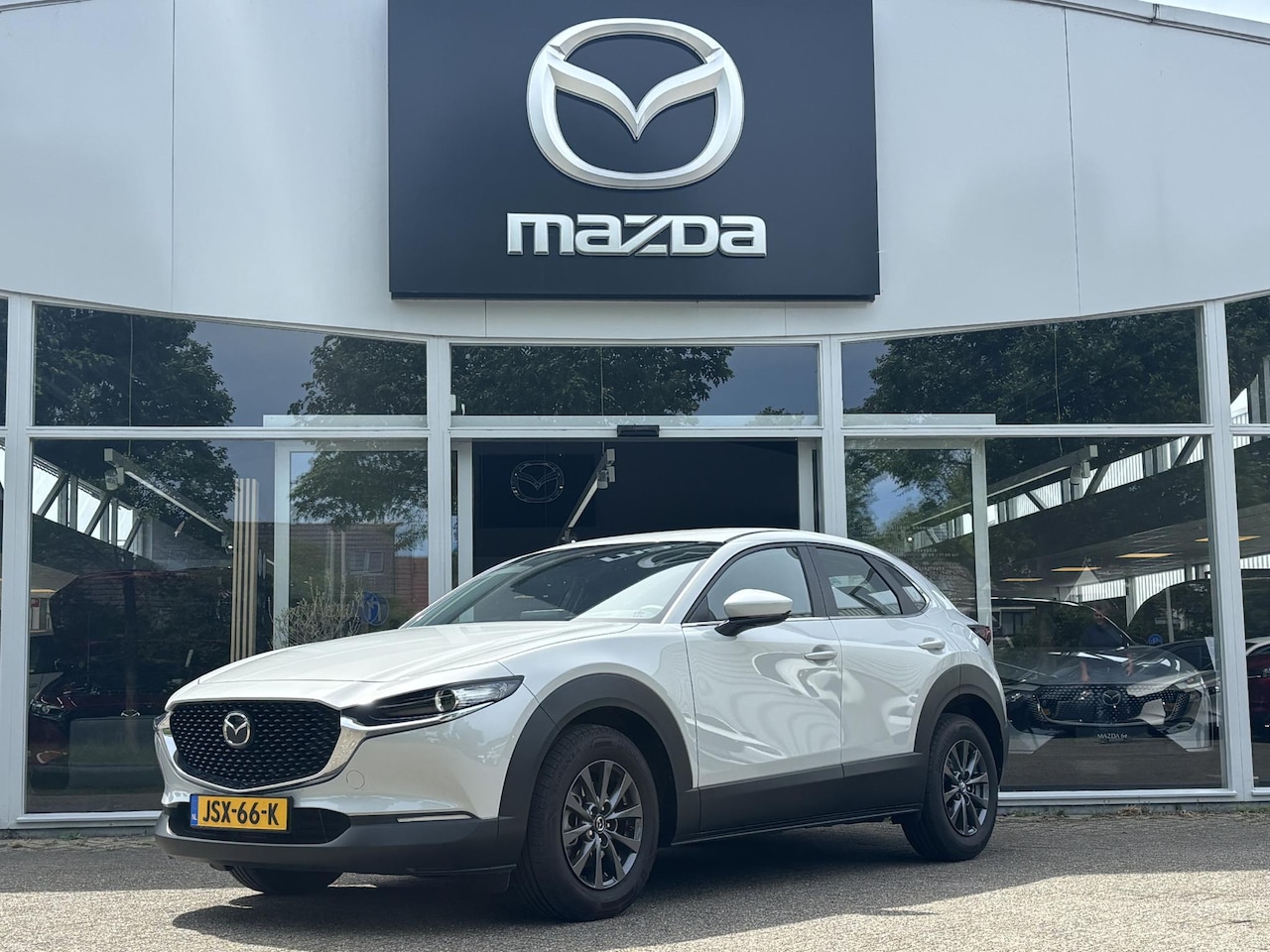 Mazda CX-30 - 2.5 e-SkyActiv-G M Hybrid Prime-line NL-Auto, Navigatie, Apple Carplay / Android Auto, A-R - AutoWereld.nl