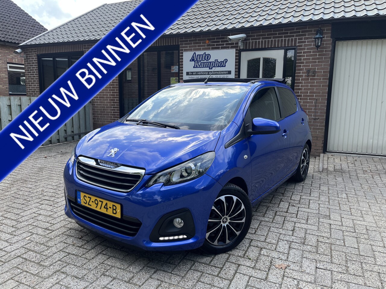 Peugeot 108 - 1.0 e-VTi Active Cabrio TOP! - AutoWereld.nl