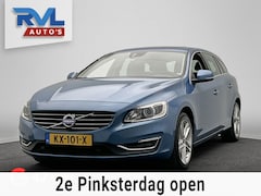 Volvo V60 - 1.5 T2 Summum | Origineel NL | Memory | Trekhaak | Camera | kantel/dak | Leder | Stoelverw
