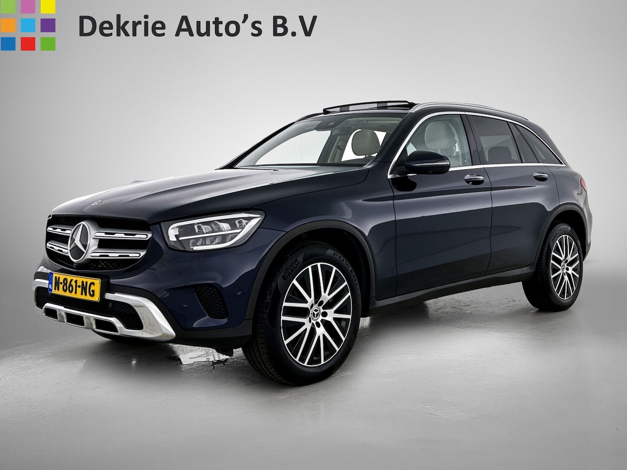 Mercedes-Benz GLC-klasse - 300e 4MATIC Business Solution Luxury / Trekhaak / 360camera / Navi / Panorama dak / Leder - AutoWereld.nl