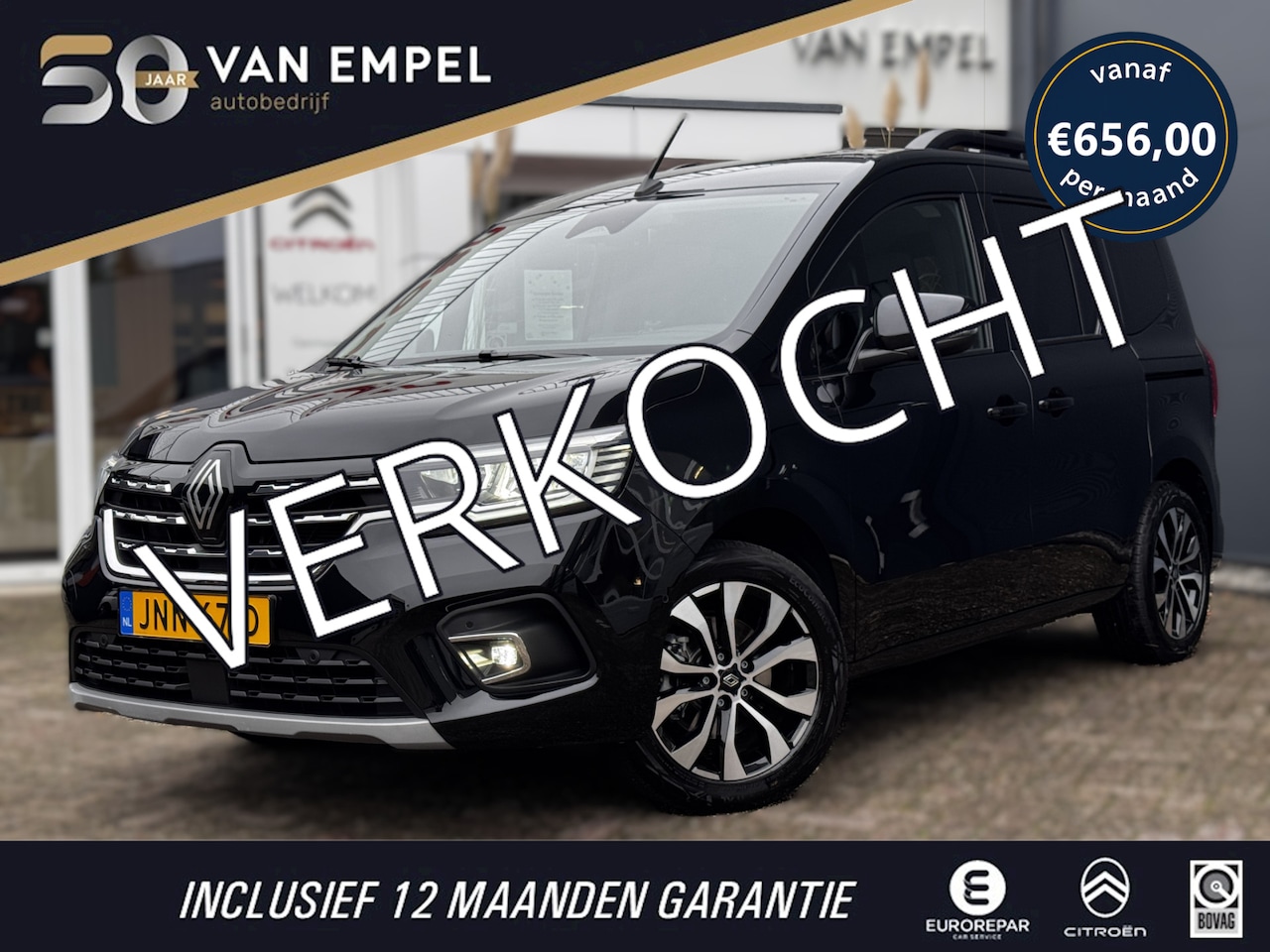 Renault Kangoo - 1.3 TCe Techno | Nieuw Model | Trekhaak | Automaat | Adaptive Cruise | Camera | Navigatie - AutoWereld.nl