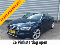 Audi A3 Cabriolet - 35 TFSI CoD Sport S Line Edition Automaat, airco, cruisecontrol, navigatie, achteruitrij c