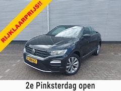 Volkswagen T-Roc Cabrio - 1.0 TSI Style Carplay/Audio/Navigatie, parkcontrol, adap.Cruise, windscherm, stoelverwarmi