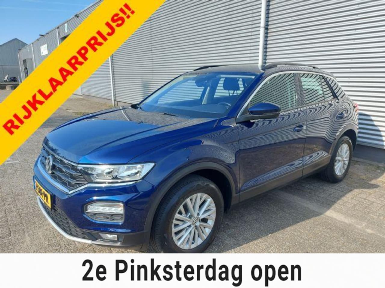 Volkswagen T-Roc - 1.5 TSI Style Automaat,trekhaak, applecarplay/android/nav,airco,cruisecontrol,stoel/stuurv - AutoWereld.nl
