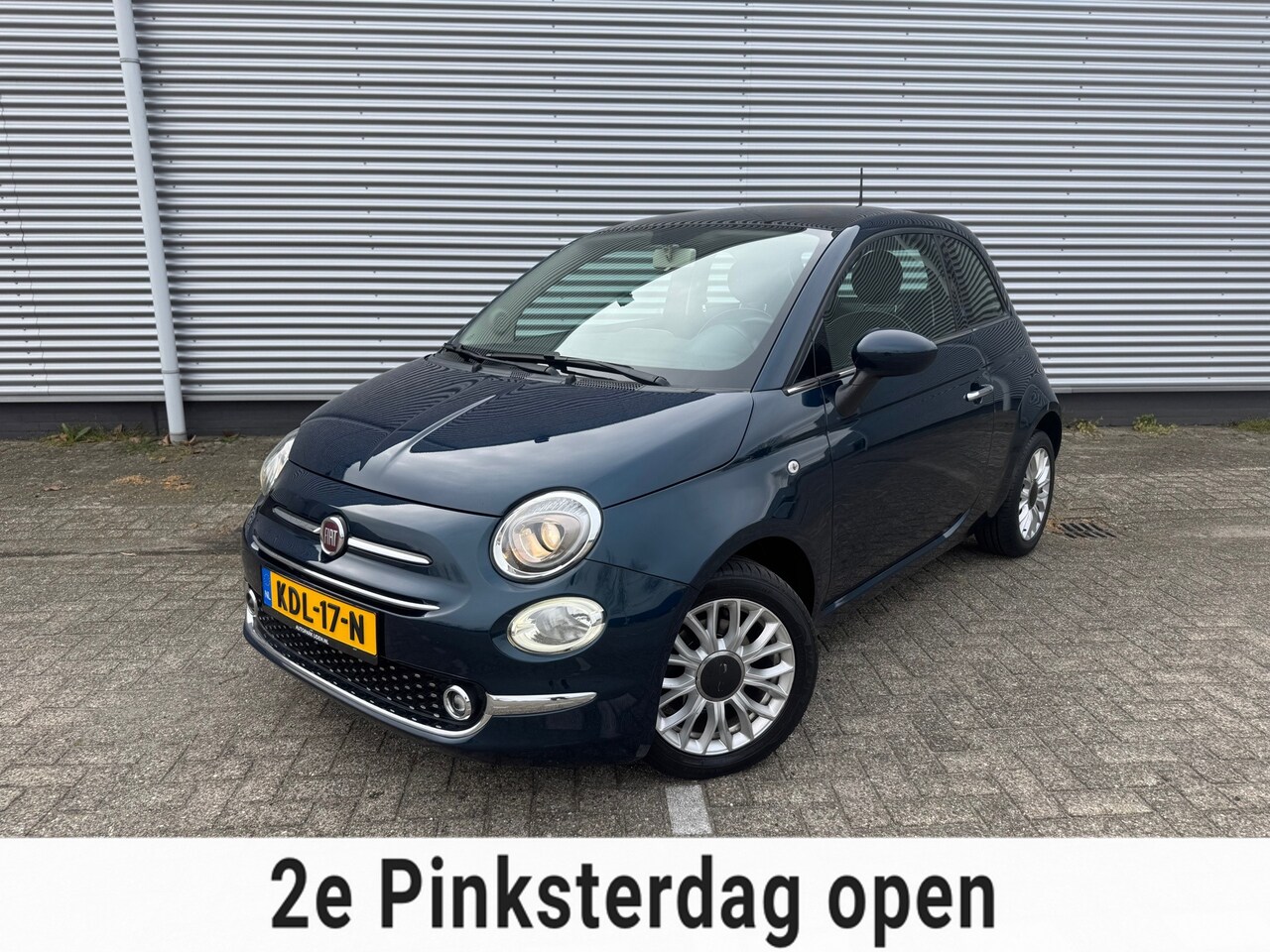 Fiat 500 - 1.2 Lounge 1.2 Lounge,Pano,Navi/Carplay,Bluetooth,Cruisecontrol,Virtueel,Parkeersensoren, - AutoWereld.nl