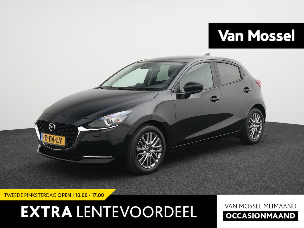 Mazda 2 - 1.5 Skyactiv-G Luxury | Navi | Bluetooth | Cruise | DAB | Dode Hoek | Keyless | LED | PDC - AutoWereld.nl