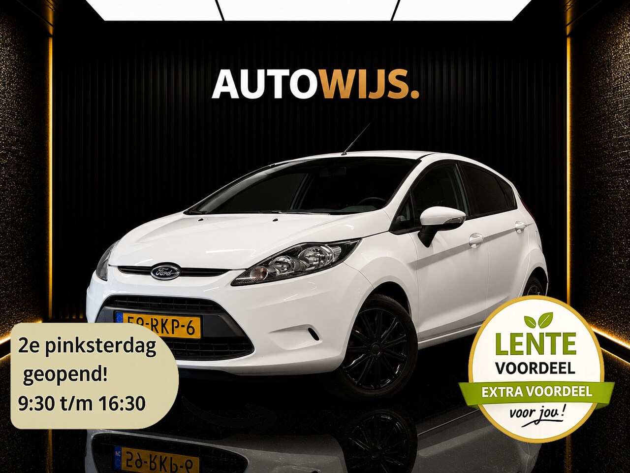 Ford Fiesta - 1.25 Limited|Trekhaak|NL AUTO|AIRCO|GOED ONDERHOUDEN - AutoWereld.nl