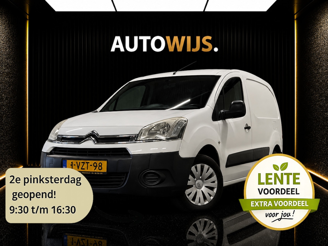 Citroën Berlingo - 1.6 e-HDI 500 Club Economy|NL AUTO|AUTOMAAT|TREKHAAK|MARGE - AutoWereld.nl