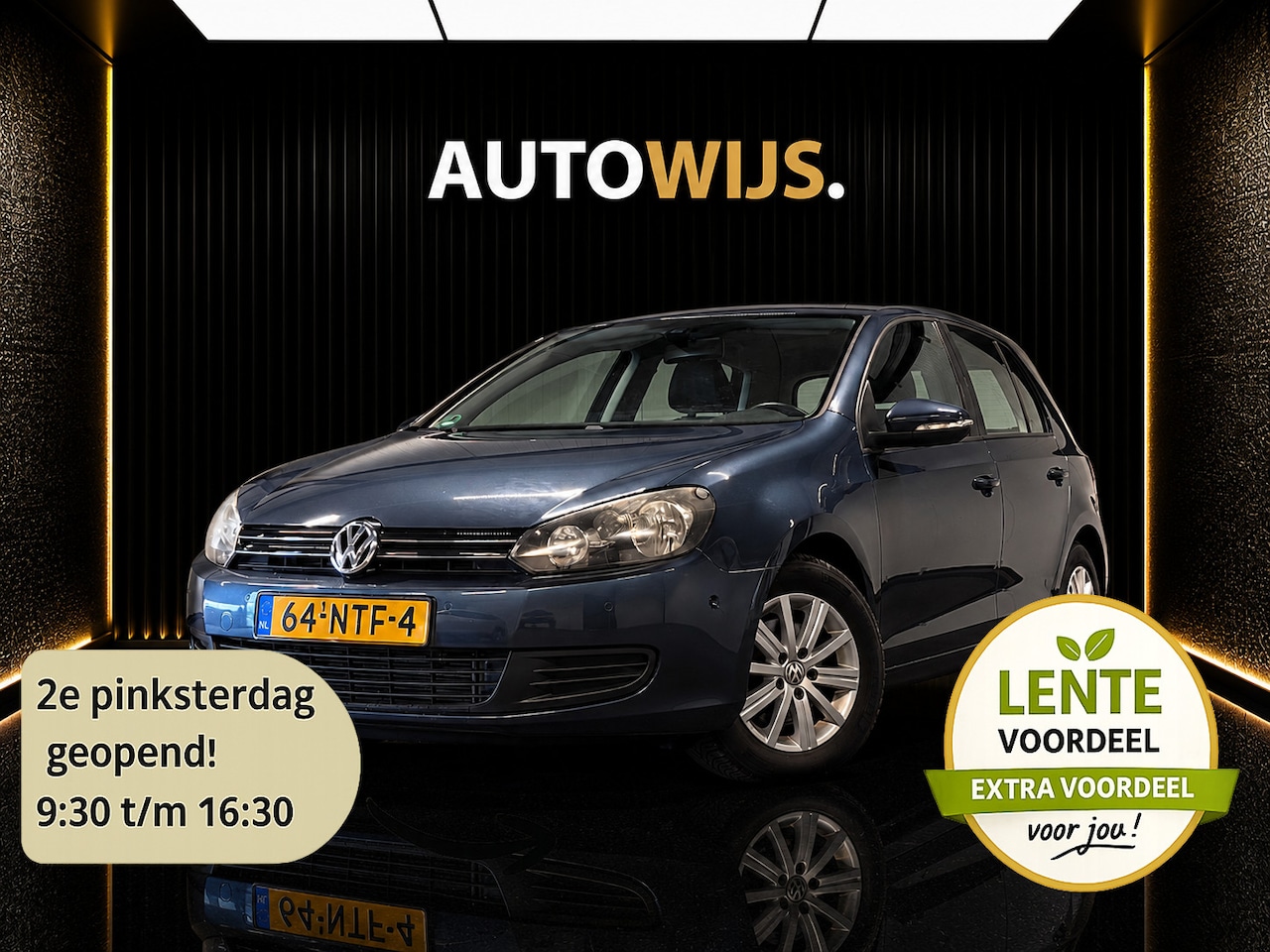 Volkswagen Golf - 1.4 TSI Comfortline|AUT|122PK|LEDER|NL AUTO|116DKM|TREKHAAK - AutoWereld.nl