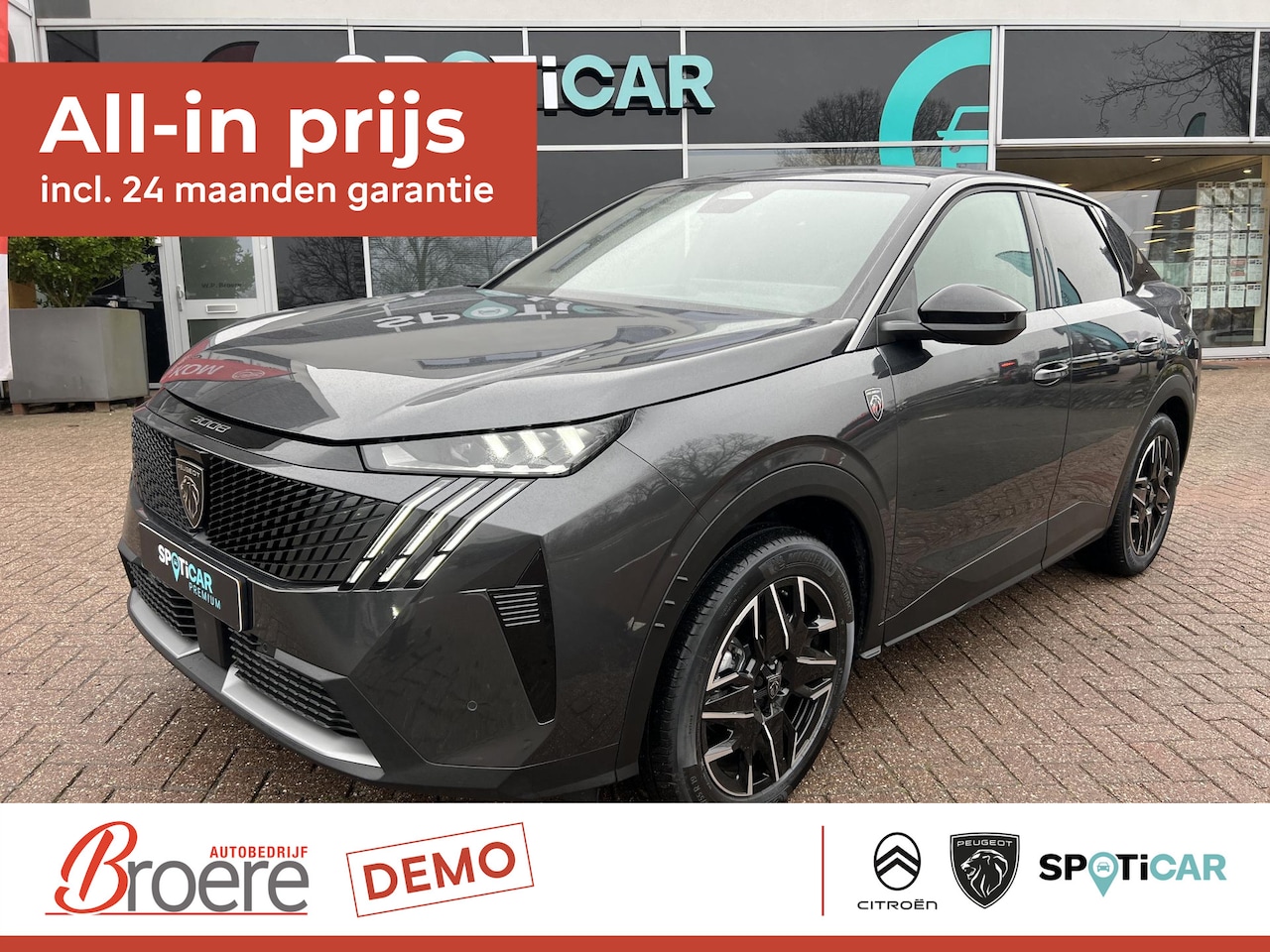 Peugeot 3008 - 1.2 HYBRID GT 145pk e-DCS6 Automaat Panoramadak - AutoWereld.nl