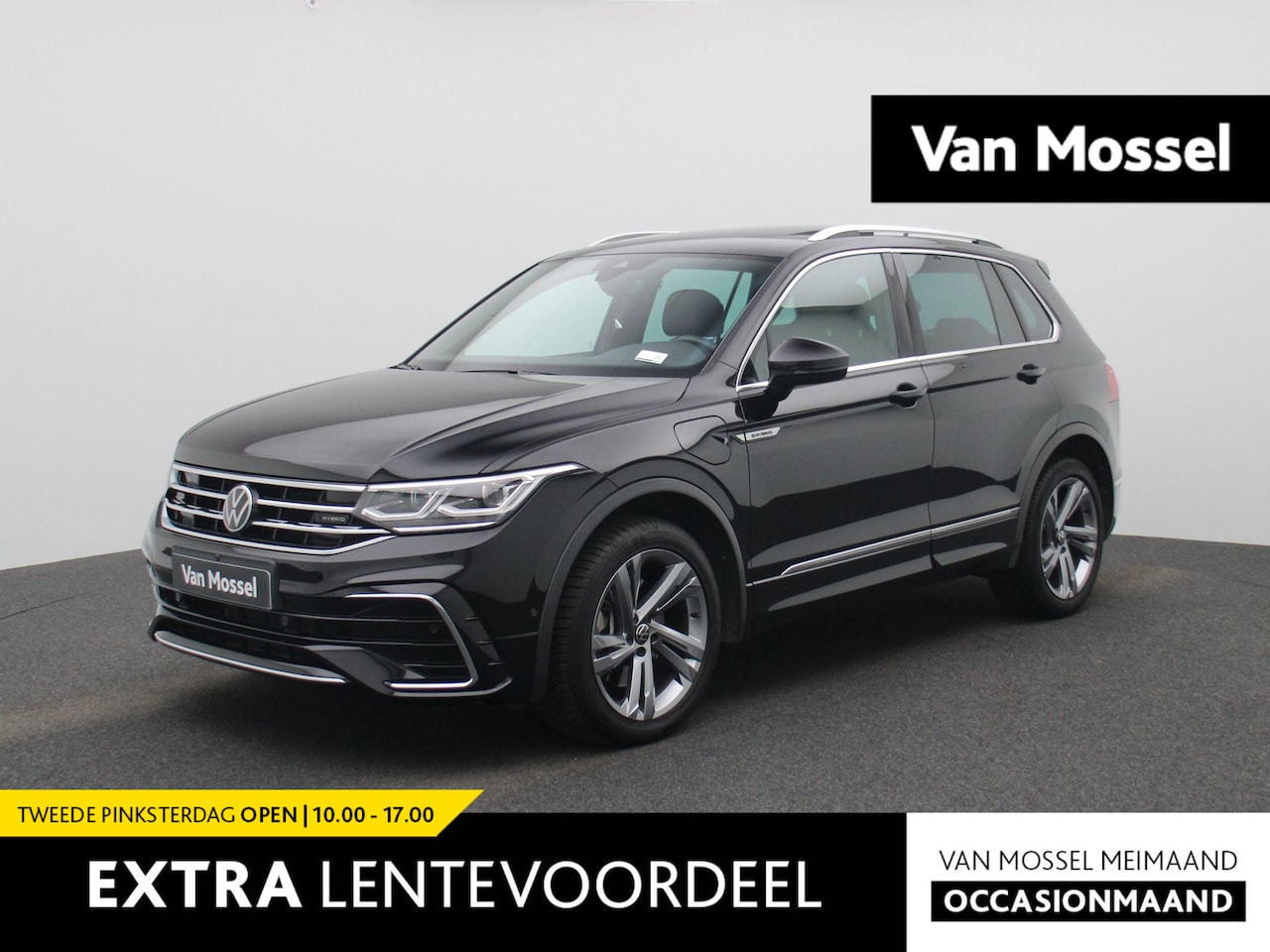 Volkswagen Tiguan - 1.4 TSI eHybrid R-Line Business+ | PANO-SCHUIFDAK | LEER | TREKHAAK | CAMERA | NAVIGATIE | - AutoWereld.nl