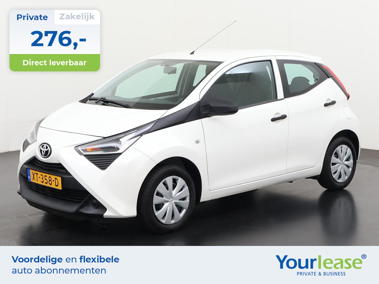 Toyota Aygo - 1.0 VVT-i x | All-in 276,- Private Lease | Direct uit voorraad - AutoWereld.nl