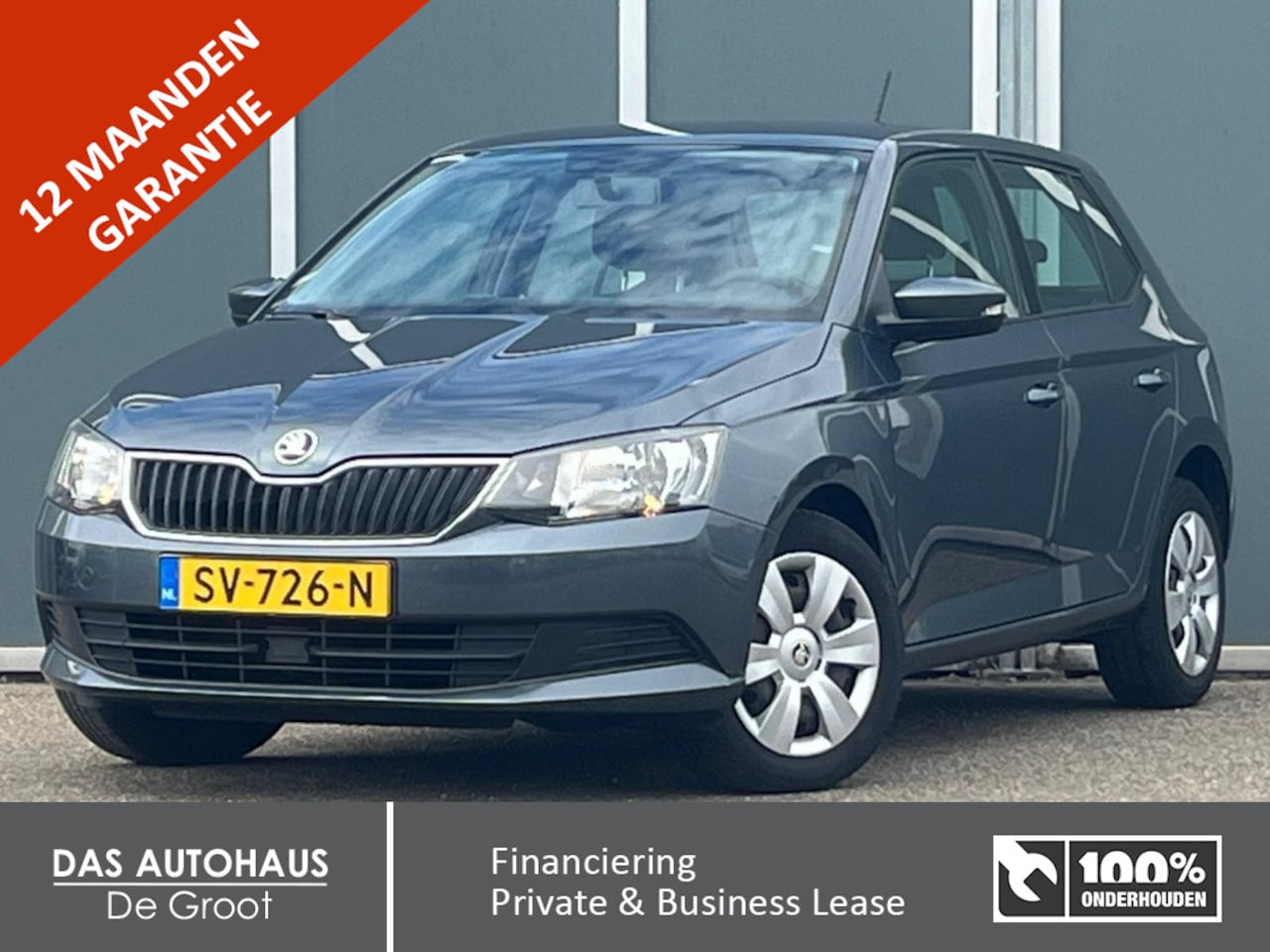 Skoda Fabia - 1.0 MPI Ambition | Airco | Cruise | PDC | CV - AutoWereld.nl