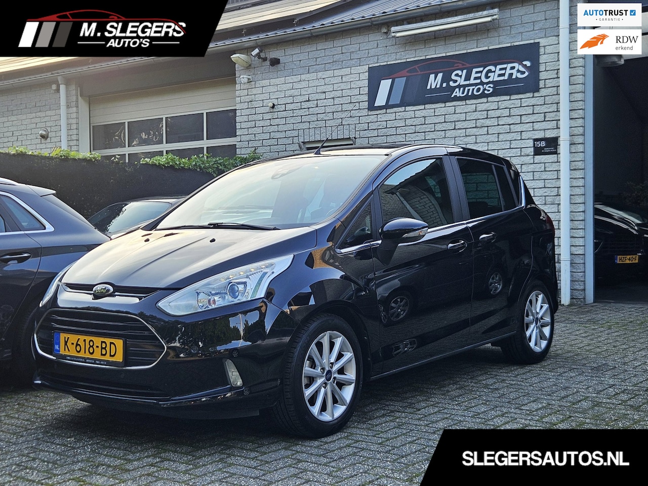 Ford B-Max - 1.0 EcoBoost Titanium*Airco*Cruise*Trekhaak - AutoWereld.nl