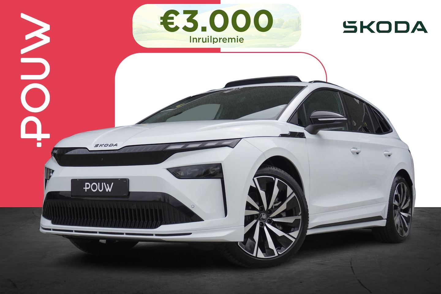 Skoda Enyaq iV - 85 286pk Sportline | Business Upgrade Advanced | Trekhaak Wegklapbaar - AutoWereld.nl