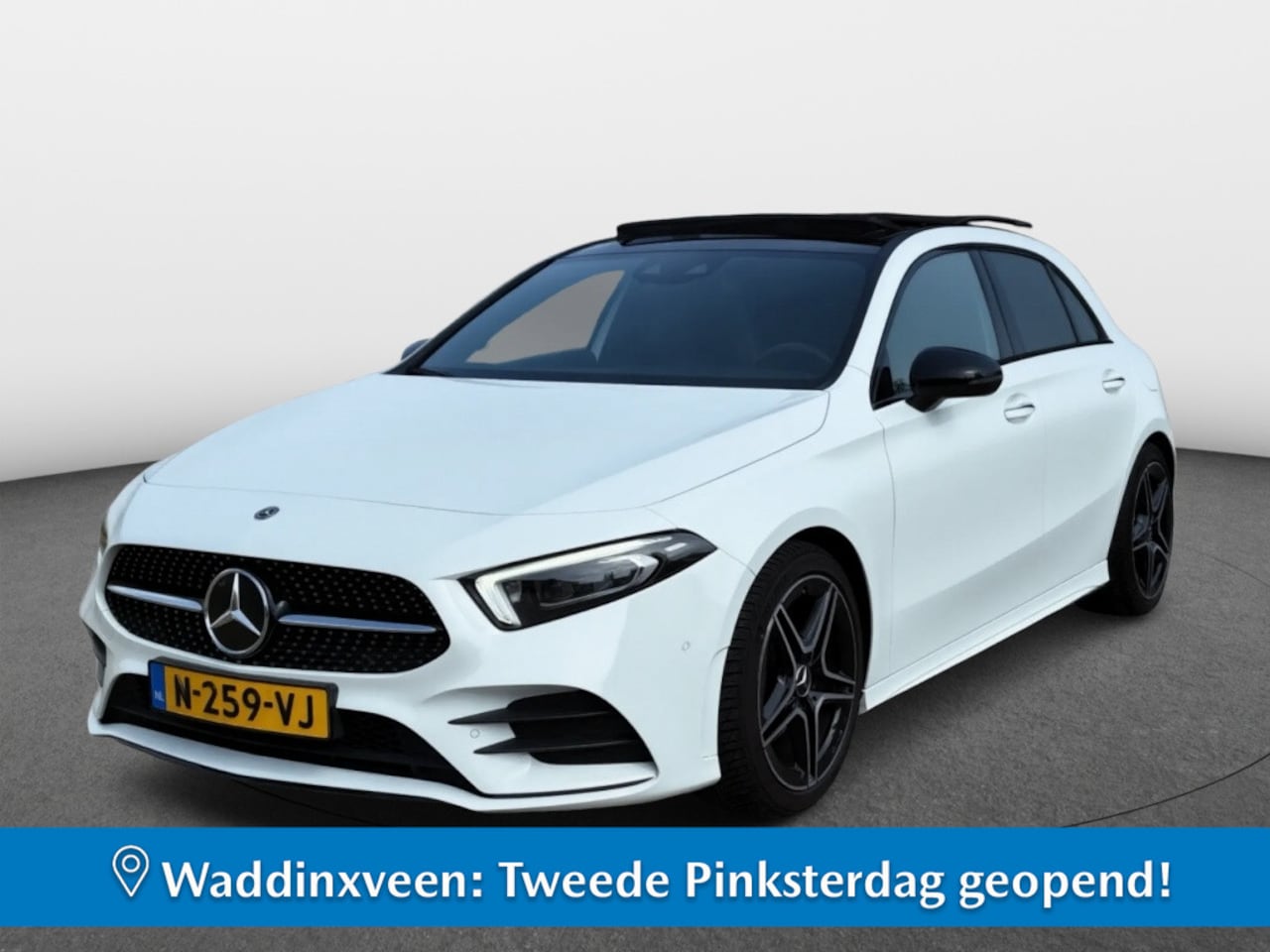 Mercedes-Benz A-klasse - 180 Business Solution AMG | Night pakket | Panoramadak | Sfeerle - AutoWereld.nl