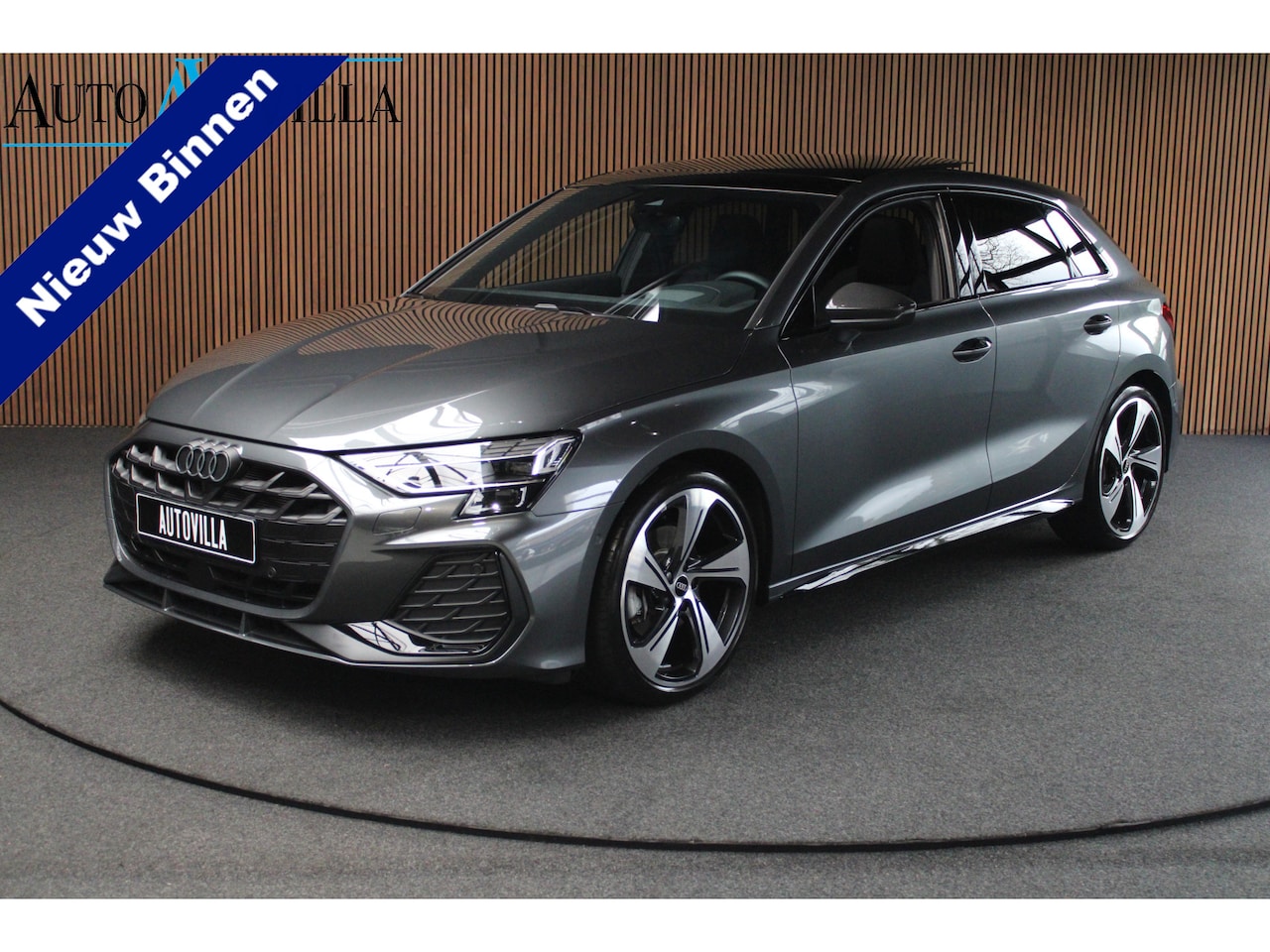 Audi A3 Sportback - 35 TFSI 3X S-line Panodak ACC HUD 360 Leer Sonos PDC Carbon Elektr. achterklep LM velgen C - AutoWereld.nl