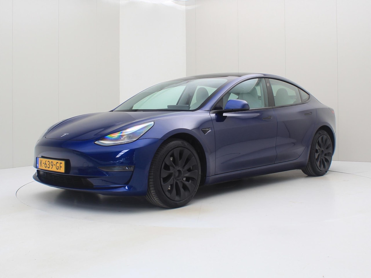 Tesla Model 3 - Long-Range AWD 351pk 75 kWh FACELIFT 87% SoH [ WIT LEDER+WARMTEPOMP+AUTOPILOT+620KM WLTP+P - AutoWereld.nl