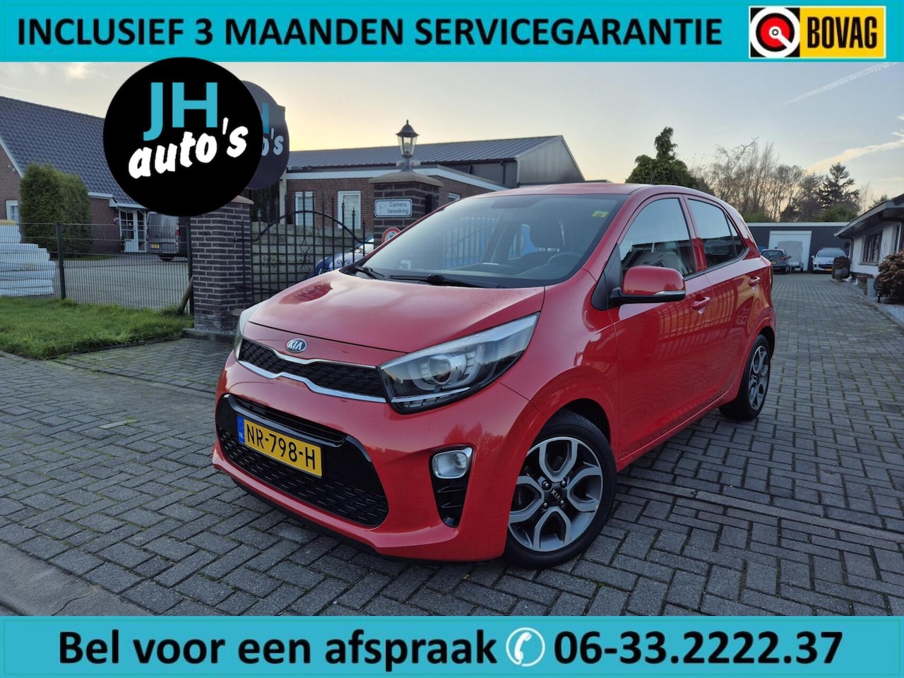 Kia Picanto - 1.0 CVVT First Edition CRUISE | CAM | LED | BEURT - AutoWereld.nl